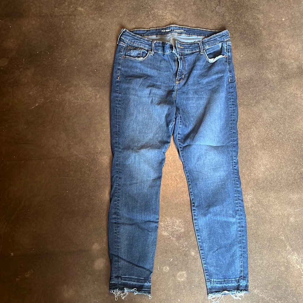 Old navy mid rise skinny jeans